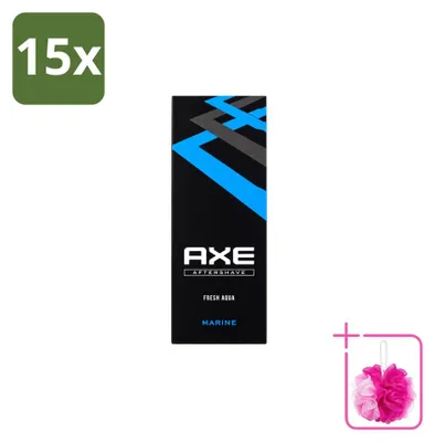 Obrázok produktu pre 15 kusov balenia aftershave Axe Marine - 100 ml