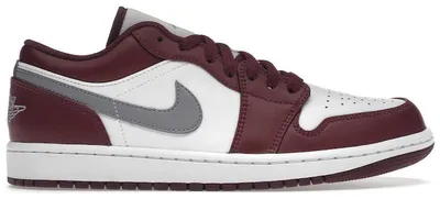 Obrázok produktu pre Jordan 1 Low White Bordeaux – veľkosť EU 44,5
