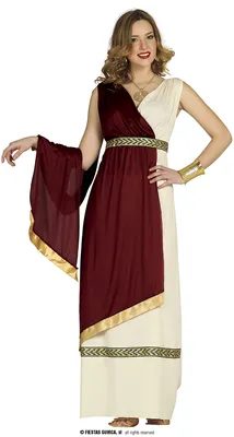 Image de costume romain antique pour femme, taille:L