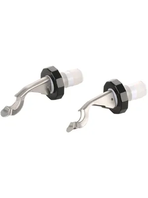 Zdjęcie produktu dla GEFU BOTELO, Czarny, Stal nierdzewna, Biały, Plastik, Stal nierdzewna, 3,2 cm, 90 mm, 2 szt.