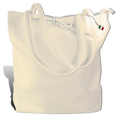 Produktbild von Florence Tasche beige Leder Shopper D2OTM107I