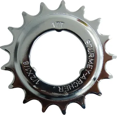 Produktbild von SunRace Steckkranz 17 Zähne, 1/2 x 1/8, gekröpft