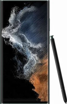 Produktbild von SAMSUNG Galaxy S22 Ultra Dual-SIM-Smartphone grün 256 GB