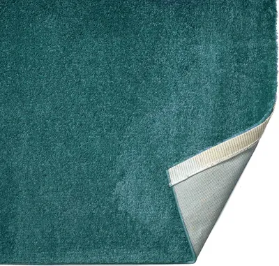Produktbild von Teppich Wohnzimmer Kurzflor Einfarbig für Schlafzimmer kinderzimmer weicher pflegeleichter, versch.- Größen, Farben