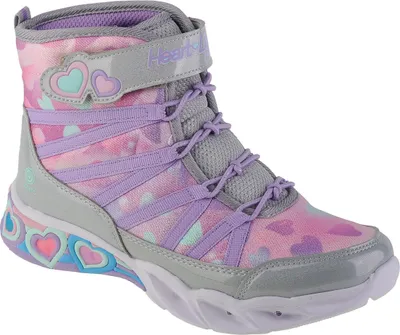 Produktbild von Skechers Sweetheart Lights - Dreamy Love 302667L-SMLT, Winterschuhe, für Mädchen, Silber