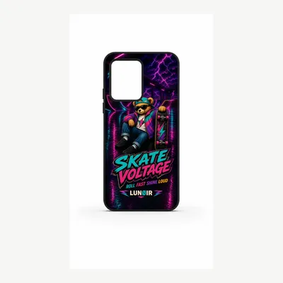 Zdjęcie produktu dla Etui do telefonu Xiaomi Redmi Note 12, pokrowiec ochronny z motywem skateboardu – LUNØIR ©