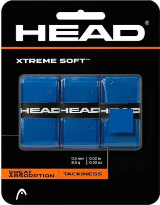 Immagine prodotto di Head XtremeSoft 3 overgrip wrap tl. 0,5 mm blu confezione da 3