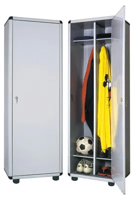 Image de Garofalo Easy Spogliatoio, 1 porte/porte, Porte battante, 4 étagères/étagères, 590 mm, 390 mm, 1750 mm