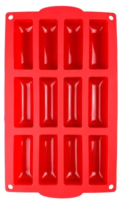 Silikon-Backform, 12 Mulden, 60 ml pro Mulde, antihaftbeschichtet, BPA-frei