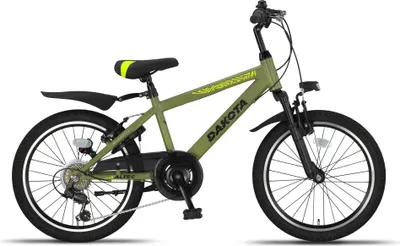 Produktbild von Dakota MTB 20 Zoll Jungen 7G Felgenbremse Armeegrün