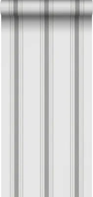 Produktbild von Sanders & Sanders Tapete Streifen Dunkelgrau 53 cm x 10.05 m