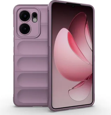 Obrázek produktu pro Pouzdro pro Oppo Reno13 F 4G/5G / Reno13 FS 5G - Zadní kryt Phonesta GripShell Silikonový - Fialové