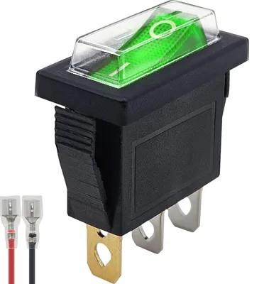 Produktbild von ProRide Wippschalter KCD3-12 ON/OFF 12 V 20 A mit Schutzkappe