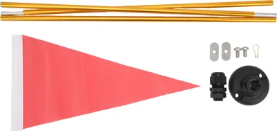 Produktbild von Kayak Flag Aluminium Fahnenmast Nylon DIY -Sicherheit mit Basiskit für Kanu im Freien