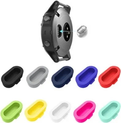 Produktbild von INF Staubstopfen für Garmin-Uhren 10 Stk Mehrfarbig