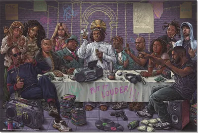 Obrázok produktu pre Hip Hop Plagát Posledná večera 91,5 x 61 cm