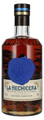 Image de La Hechicera Ron Extra Añejo de Colombia RESERVA FAMILIAR 40% Vol. 0,7l