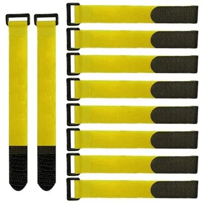 Zdjęcie produktu dla Opaski kablowe nylonowe 20 szt na rzep 30X2CM organizacja kabli