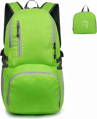 Produktbild von Leichter, faltbarer Rucksack, wasserdicht, verstaubar, für Reisen, Wandern, Tagesrucksack für Damen und Herren