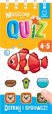Zdjęcie produktu dla Magiczny quiz z rybkš Dotknij i sprawd 4-5 37330