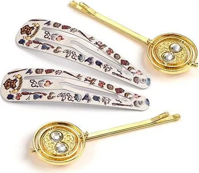 Immagine prodotto di Fermagli per capelli di Harry Potter - Set di fermagli per il tempo, 4 pezzi