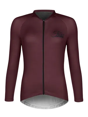 Produktbild von Force Charm Trikot Damen lang bordeauxrot größe S 9001436-S