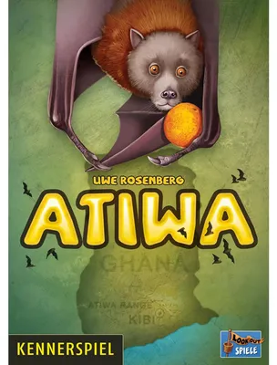 Produktbild von Atiwa Brettspiel für 1-4 Spieler, ab 12 Jahren, DE-Ausgabe
