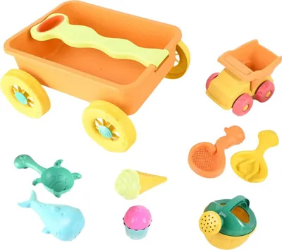 Produktbild von Sandkasten Spielzeug Schubkarre - orange