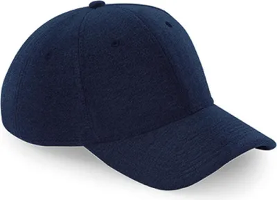 Produktbild von Beechfield B677 | Jersey Athleisure Baseball Cap / 6-Panel-Design - Farbe: French Navy - Größe: One Size