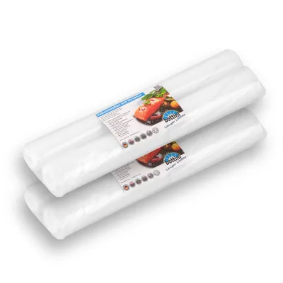 Produktbild von 4 x Vakuumrolle 35 x 600 cm für Lebensmittel geeignet für alle Vakuumierer