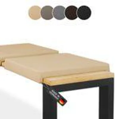 Produktbild von Klemmkissen Sitzkissen mit 2 Leisten, 37cm Klemmtiefe, Kunstleder