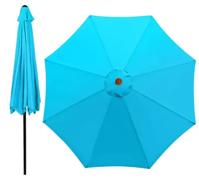 Zdjęcie produktu dla Pokrowiec zapasowy na parasol 300 cm, 8 żeber, wodoodporny, ochrona UV, do ogrodu