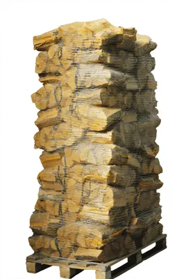 Produktbild von 88 Netze Kammergetrocknetes gespalten Esche Brennholz 30-33 cm