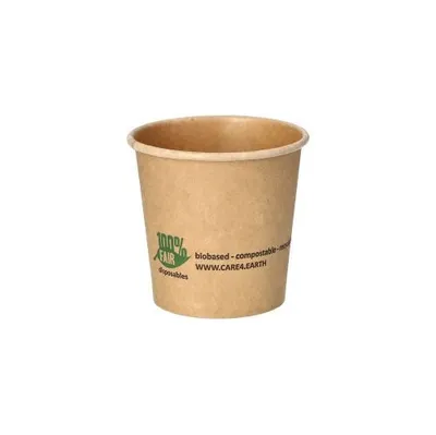 Produktbild von 1000 Portionsbecher, Pappe 90 ml Ø 6 cm · 5,8 cm braun