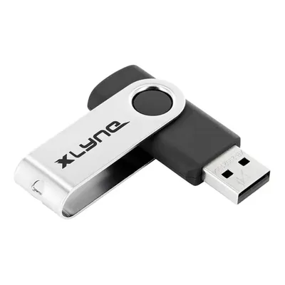 Obrázek produktu pro xlyne 177534-2, 128 GB, USB Typ-A, 3.2 Gen 1 (3.1 Gen 1), 8 MB/s, Kloub, Černá, Stříbrná