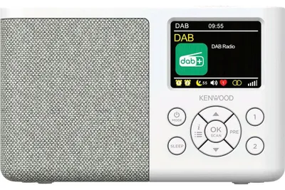 Produktbild von Kenwood DAB+ Radio CR-M33DAB-W mit Bluetooth & 6,1' Display