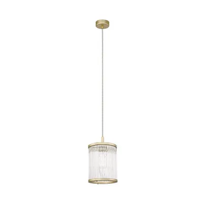 Produktbild von SERGIO Pendelleuchte matt gold E14 max 60W IP20 Zuma line