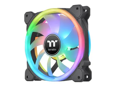 Obrázok produktu pre Thermaltake SWAFAN 14 RGB ventilátor do počítačovej skrine 14 cm čierny 3 ks