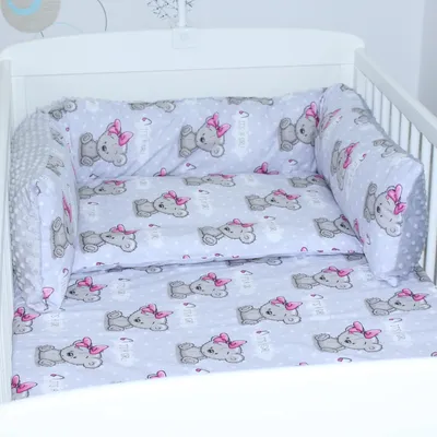 Produktbild von Nestchenschlange Bettschlange MINKY Bettrolle Nestchen Nackenrolle