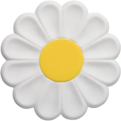 Produktbild von Niedliche Tischtapete - Silikon - Blume - Weiß
