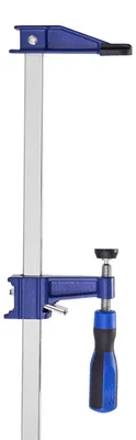 Produktbild von SucceBuy Stangenklemmen für Holzbearbeitung, 4 Stück, 914 mm Spannweite, F-Klemme mit 272 kg Belastbarkeit, 63,5 mm Spannweite, aus Gusseisen und Kohlenstoffstahl, benutzerfreundlich, geeignet für Metall- und Holzarbeiten