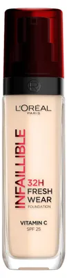 Obrázok produktu pre L'Oréal Paris Infaillible 32H Fresh Wear 10 Beige + SPF25 (1 ks)