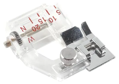 Saumfuss aus Edelstahl für Nähmaschinen, 4,2 cm x 4 cm