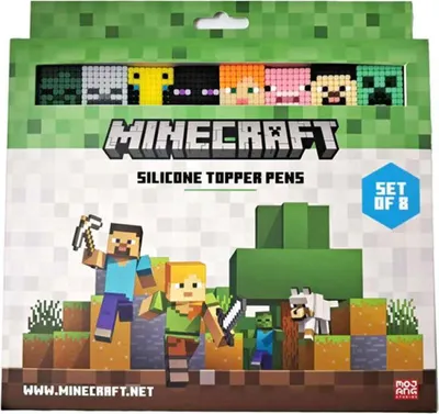 Produktbild von Minecraft Set 8 Topper Fine Point Stifte