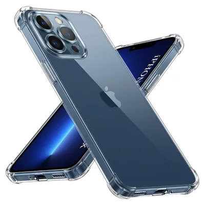 Obrázek produktu pro Techsuit Nárazuvzdorný zadní kryt pro Apple iPhone 13 Pro Max - Transparentní