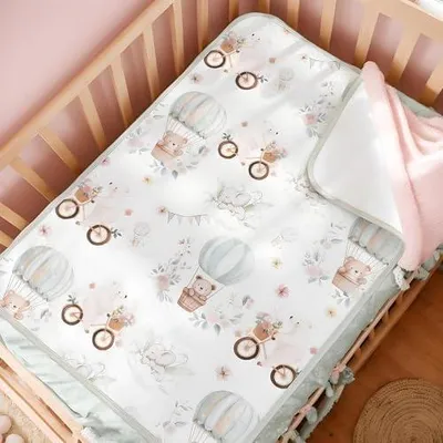 Produktbild von Wasserdichter Matratzenschoner für Babybetten