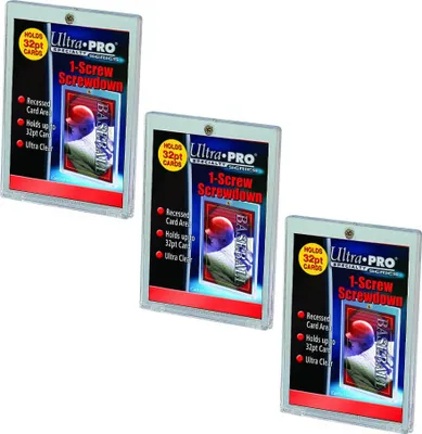 Produktbild von Ultra Pro Ultra Pro 3 x 1-Screw Screwdown Holder Karten Sleeve