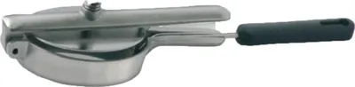 Produktbild von Ovaler Edelstahl-Steakform mit Griff, Steakgewicht ca. 150 g - Andere
