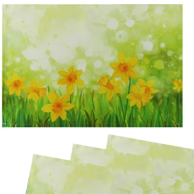 Immagine prodotto di Tovagliette tessili CLOTH fiori di narciso set di 4 45x30 cm