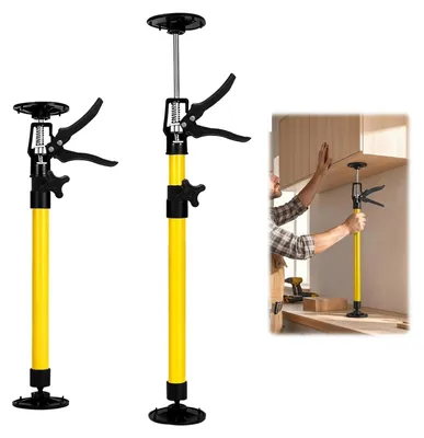 Productafbeelding van 2 stuks plafondsteunen, montagesteunen, telescopische steunen, 50-115 cm, 100 kg draagkracht